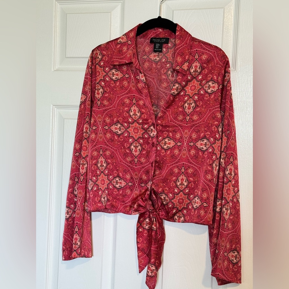 Rachel Zoe lovely silky top.